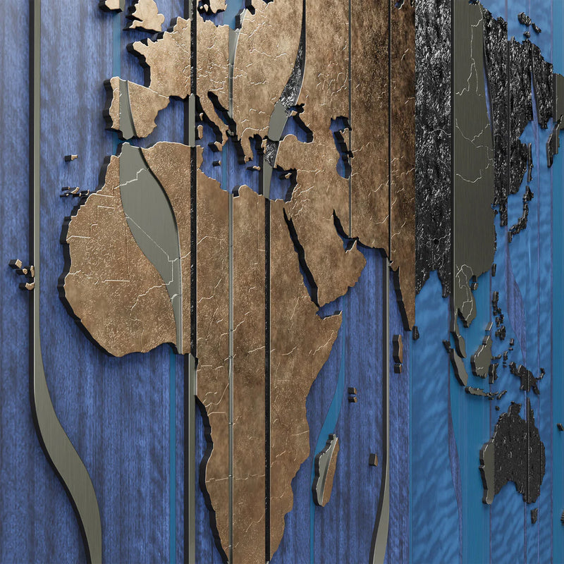 David Linley: World Map Screen