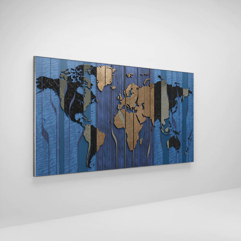 David Linley: World Map Screen