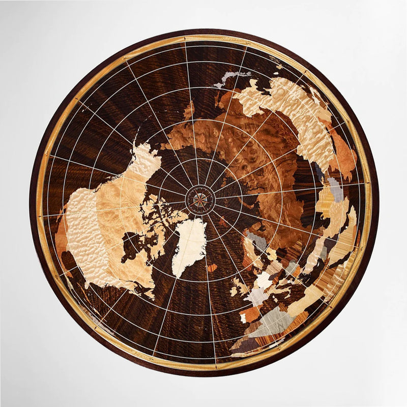 David Linley: Table - Map Table