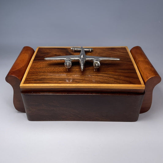 1930s Box with Art Deco Airplane