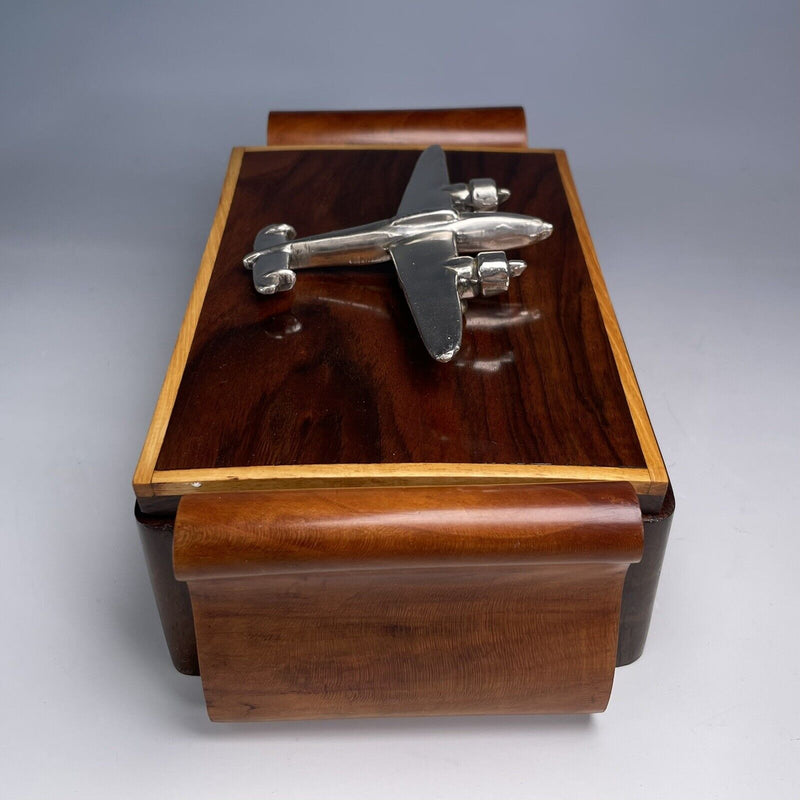 1930s Box with Art Deco Airplane