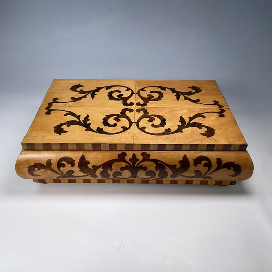 19th Century Italian Inlaid Jewellery Box