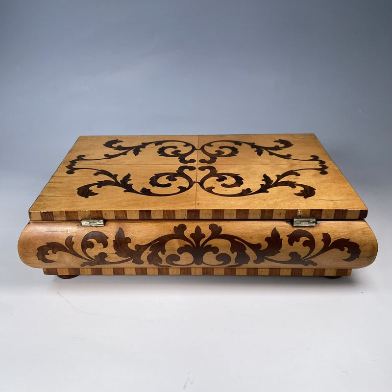 19th Century Italian Inlaid Jewellery Box