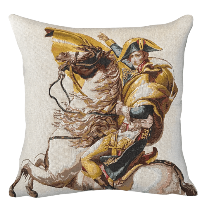 Jules Pansu: Bonaparte Cushion Cover