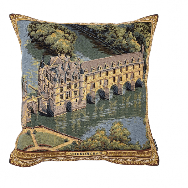 Jules Pansu: Chenonceau Cushion Cover