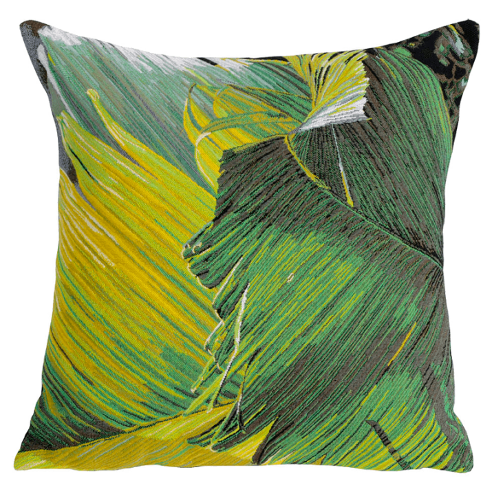 Jules Pansu: Travellers Palm Cushion Cover