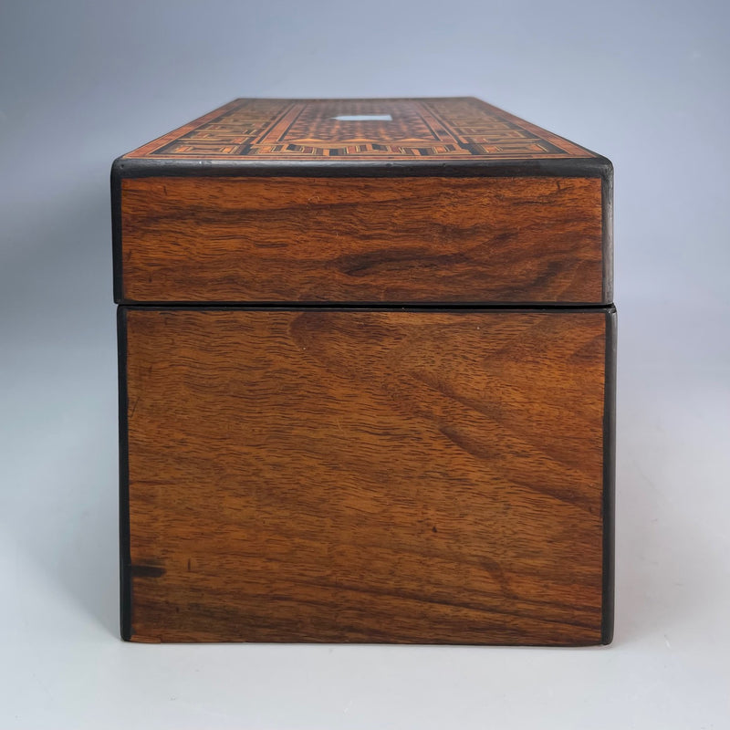 Victorian Inlaid Tea Caddy