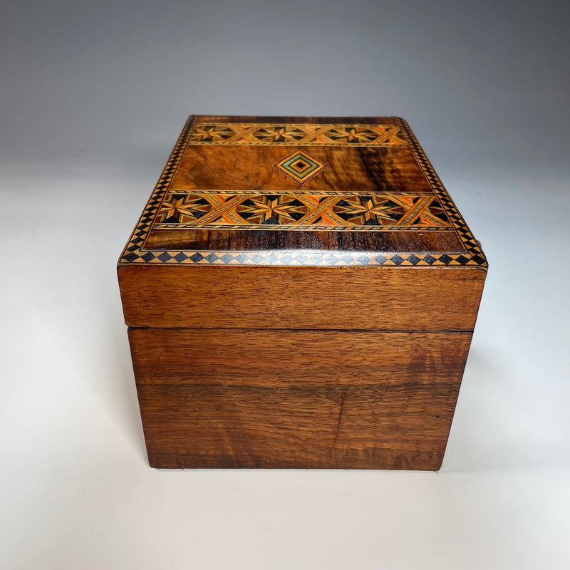 19th Century Inlaid Tunbridge ware Sewing Box