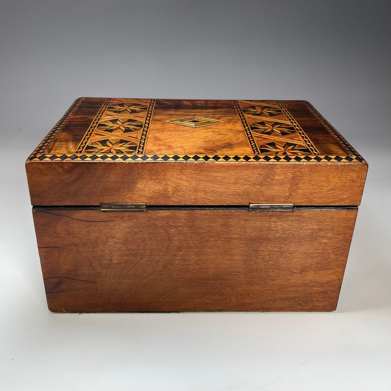 19th Century Inlaid Tunbridge ware Sewing Box