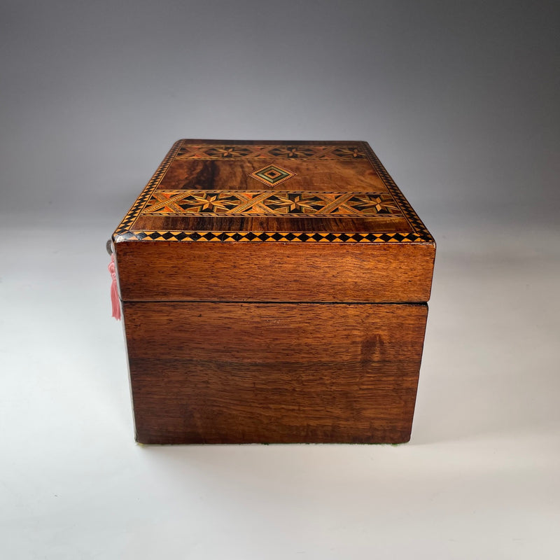 19th Century Inlaid Tunbridge ware Sewing Box