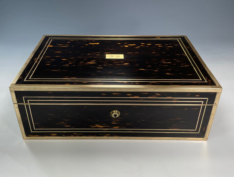 David Edwards Georgian Coromandel Vanity Case - 1828