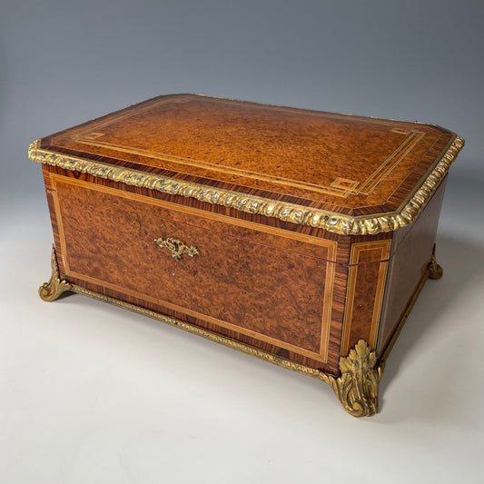 19th Century Large French Casket by Paul Sormani of Paris c. 1870