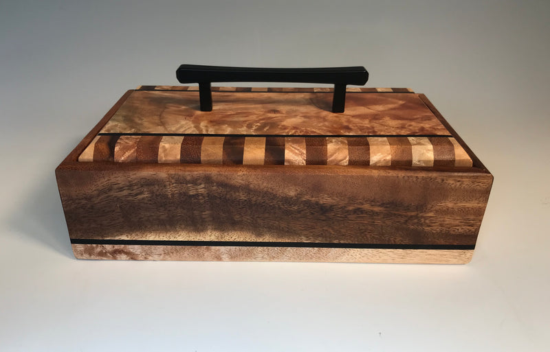 Modern Sustainably Sourced, Exotic Hawaiian Woods Box