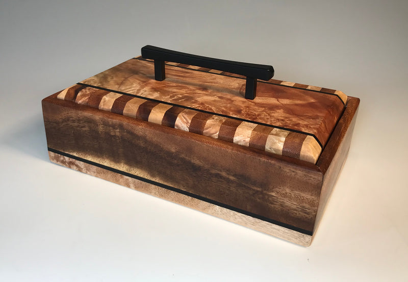 Modern Sustainably Sourced, Exotic Hawaiian Woods Box