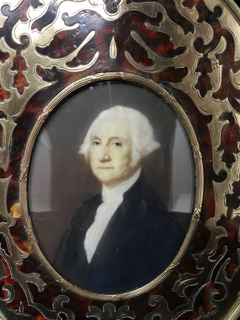 Miniature of George Washington c. 1824