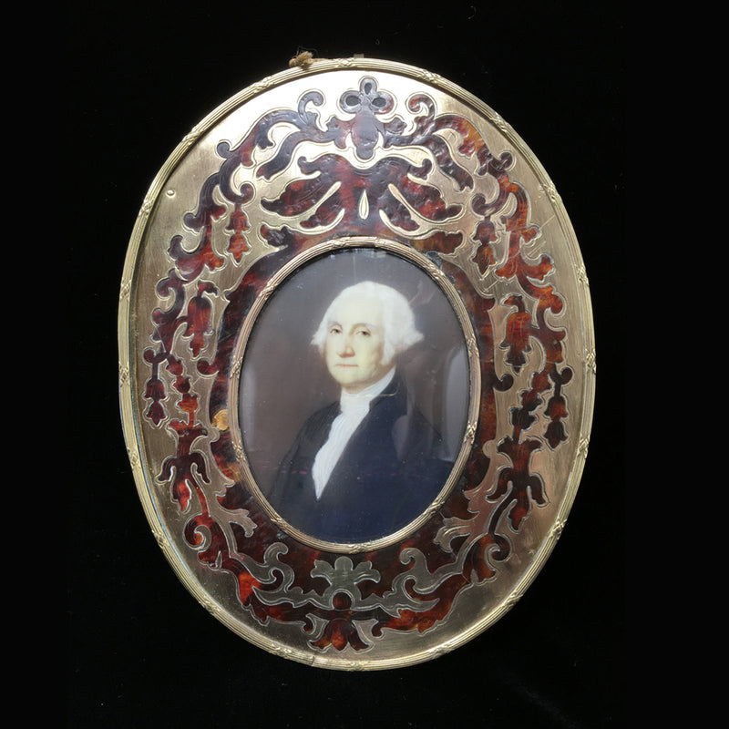 Miniature of George Washington c. 1824